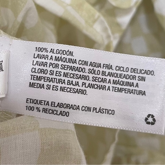 Super Cute Checkered Puff Sleeve Summer Top, Size M - Picture 5 of 6